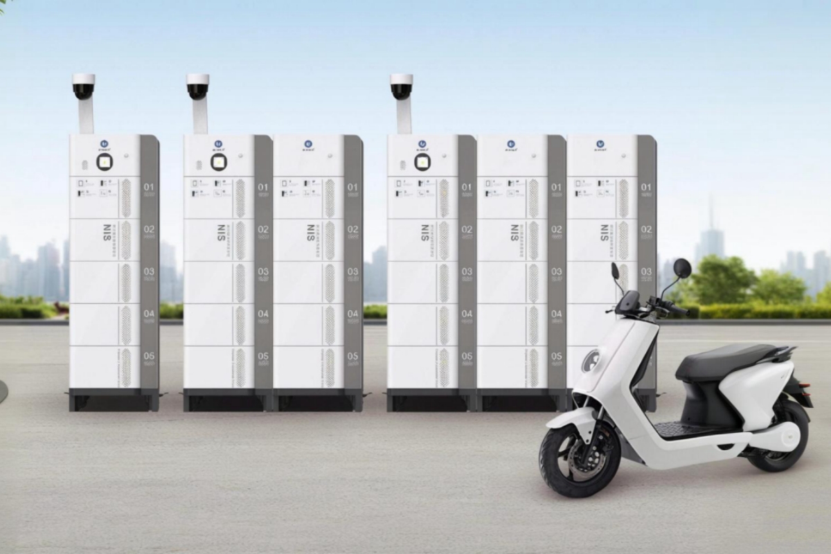 Smart Battery Swap Cabinet